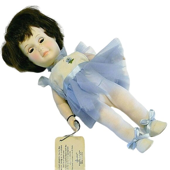 Effanbee "Day By Day" Tuesday Child Doll 1980 Vintage 11" Ballerina Original Tag - Picture 10 of 12